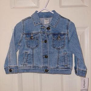 Toddler Jean Jacket (Carter’s 18 months) NWT
